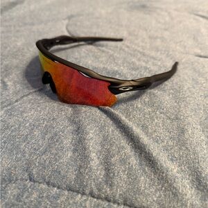 Oakley Radar EV Path Sunglasses Red Lens Black Frame